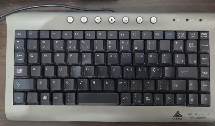 Teclado USB - Raro anos 2000