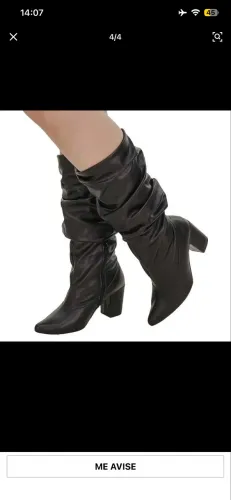 Bota feminina cano longo 