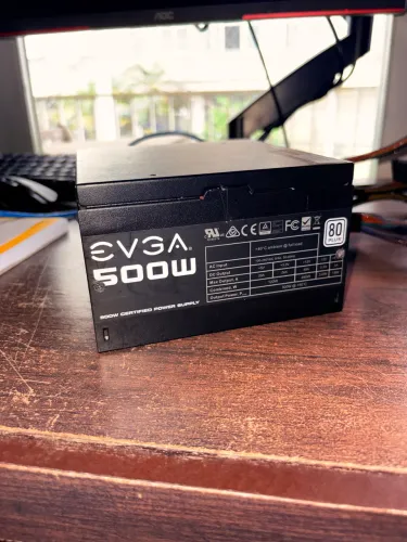 Fonte 500w 80plus white EVGA