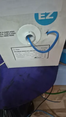 Cabo de internet cat 5 E