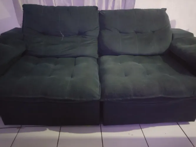 Sofá reclinável 4 lugares