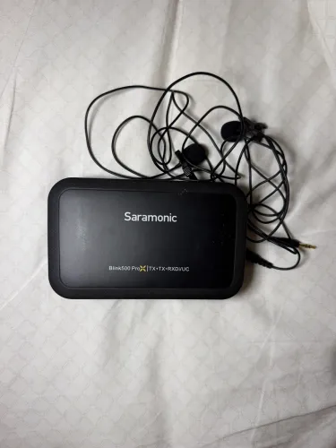 Microfone saramonic blink 500 semi novo 