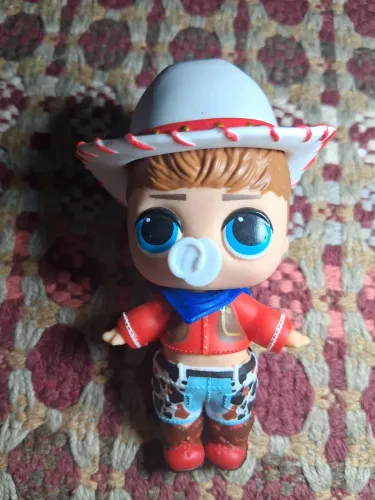 Boneco Menino cowboy LOL