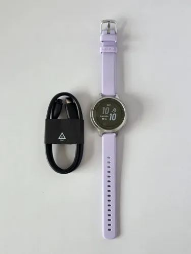 Relógio Garmin Lily 2 Active 38mm lilás feminino - novo sem caixa