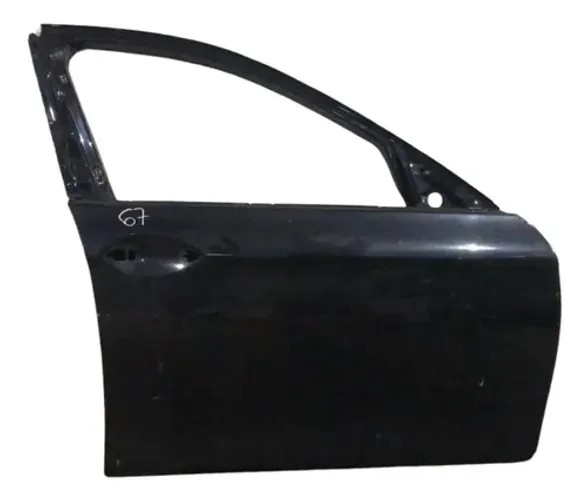 Porta D/d Bmw 535i 2010 C/ Detalhes Dianteira Direito Preto