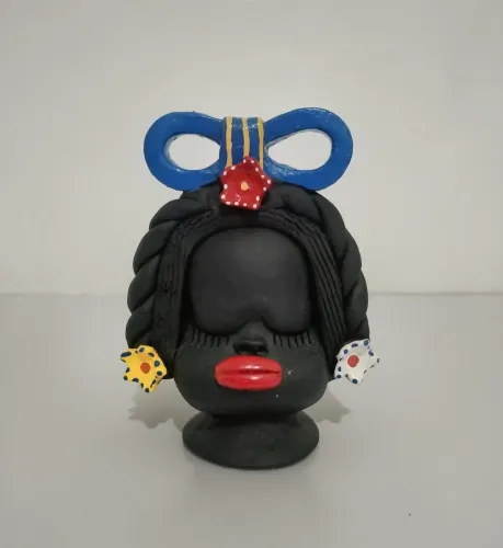 CABEÇA DECORATIVA AFRO (NOVA)