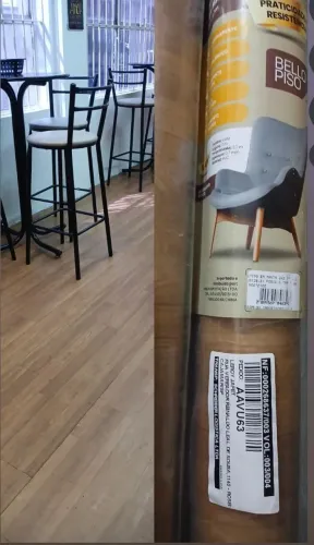 Vinilico em rolo 