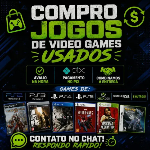 Jogos PS3, PS4, Xbox 360, etc