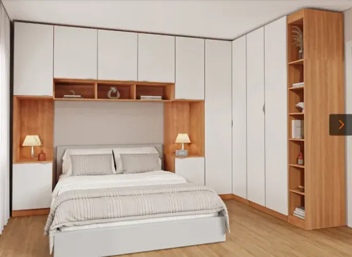 GUARDA ROUPA COMPLETO COM CASA E COLCHÃO