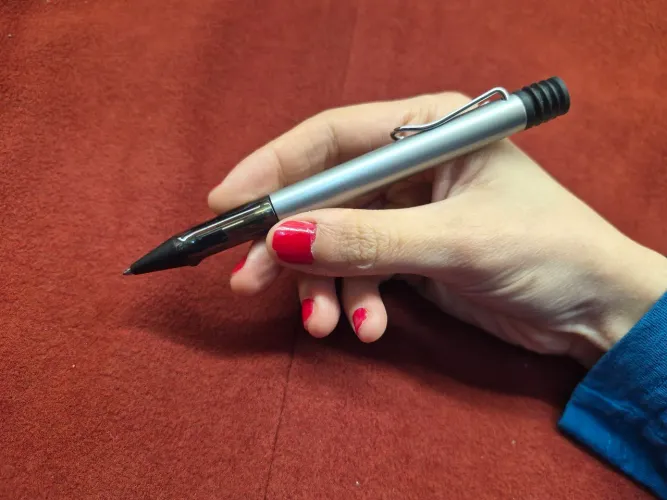 LAMY ORIGINAL Caneta Esferográfica Lamy All Star Prata EDIÇÃO ESPECIAL