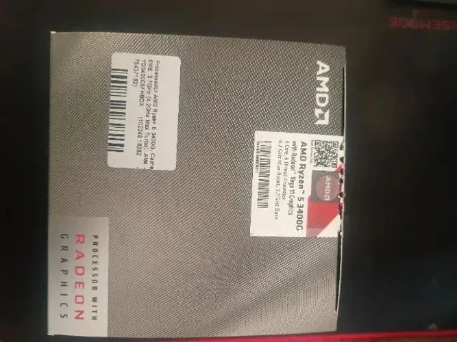 Processador Ryzen 5 3400G AM4