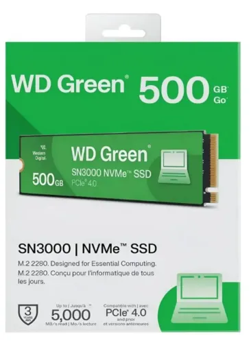 SSD WD NVMe 500GB