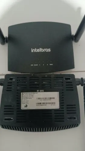 Lote com 10 Roteadores Intelbras RF301K com Fonte
