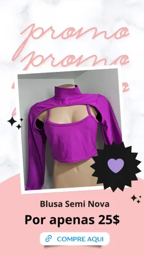 Roupas Semi Novas?
