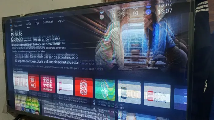 Tv 43 pra retirar peças
