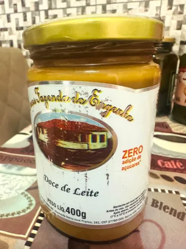 POTE DE VIDRO DE 450 G DOCE DE LEITE ZERO AÇÚCAR