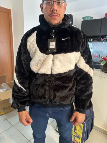 Casaco The northe face marrom escuro