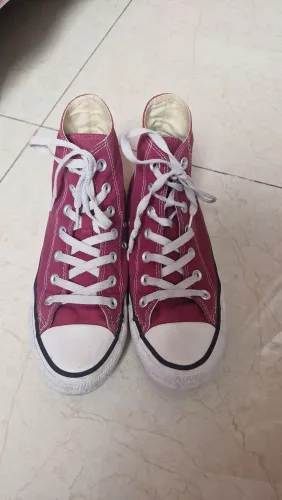 ALL star vinho cano alto