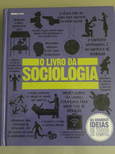1 Livro da Sociologia, usado, em bom estado de conservação.