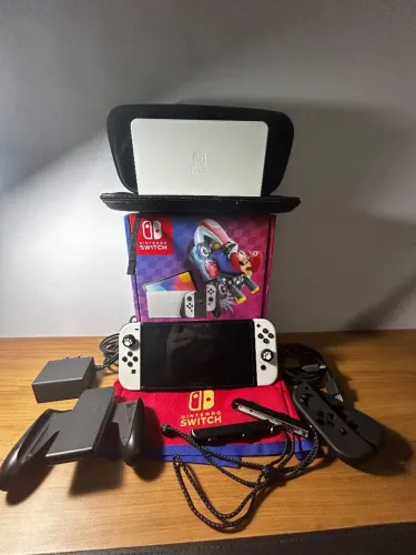 Kit- Nintendo Switch Oled Desbloqueado + Sonic Origins