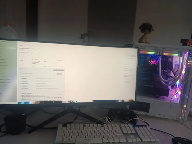 PC gamer completo praticamente novo