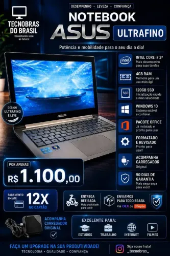 Notebook Asus Ultrafino
