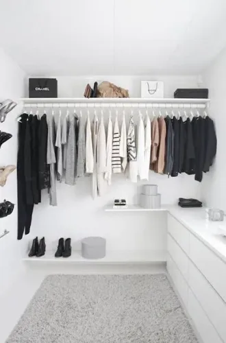 Organizo seu closet / guarda roupa