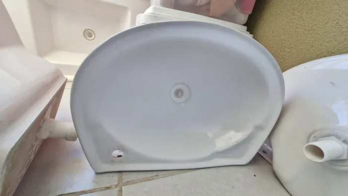 02 Pias Lavatorio Banheiro de Cerâmica