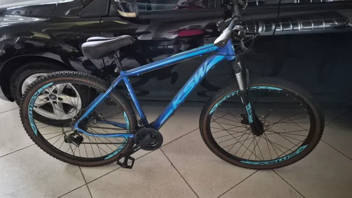 Bicicleta aro "29" KSW Azul Oportunidade 