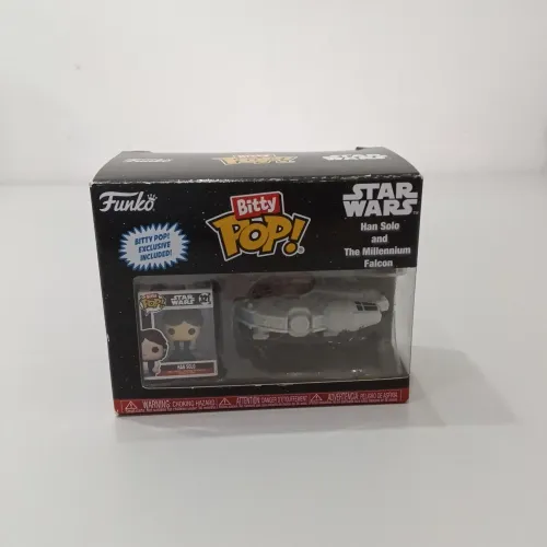 Vendo Funko Bitty Pop! Rides: Star Wars - Han Solo and The Millennium Falcon Semi novo