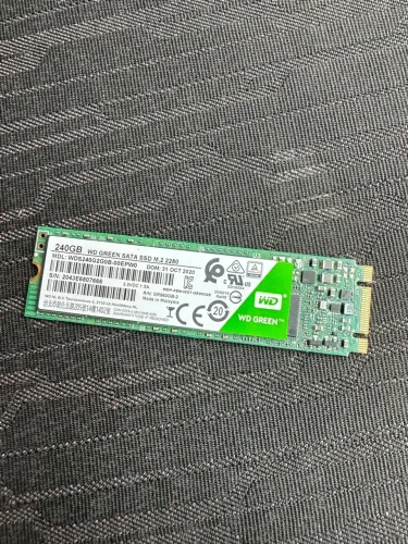 SSD nvme 256 WD
