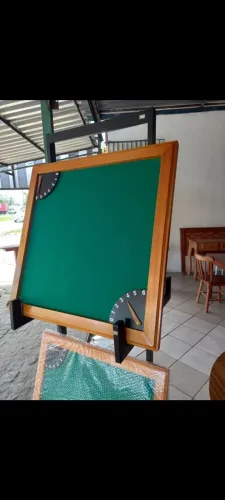 Sinuca medido 1x80.por 1x15 na pedra de ardosia pra lazer 