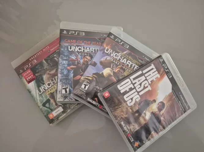 Combo Naught Dog Ps3 Original e Dublado