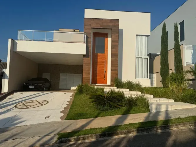 Casa de condomínio para venda tem 400 metros quadrados em Residencial Cambarah - Jarinu -