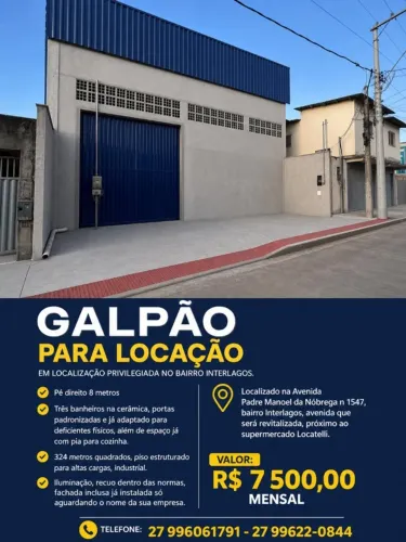 Alugo Galpão 