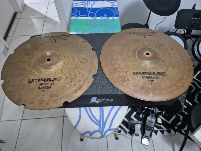 Hi hat zildjian Impulse - Raridade