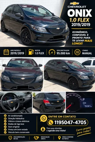 Chevrolet Onix JOY Hatch 1.0 8V Flex Mec. 4P 2019