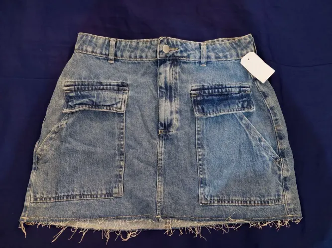 Saia jeans
