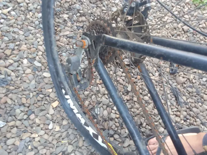 Vendo bike ksw para arrumar ou retirar peças
