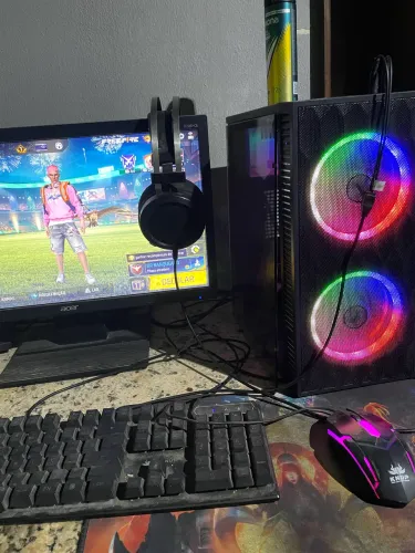 PC Gamer Barato/ I5 16gb, Ssd 240gb + Wi-Fi + fonte Placa de vídeo GT730 2GB