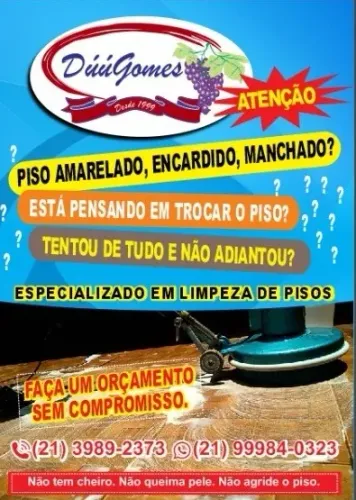 Seu piso novo de novo, sem quebra-quebra. Limpeza de pedras e pisos sem complicação
