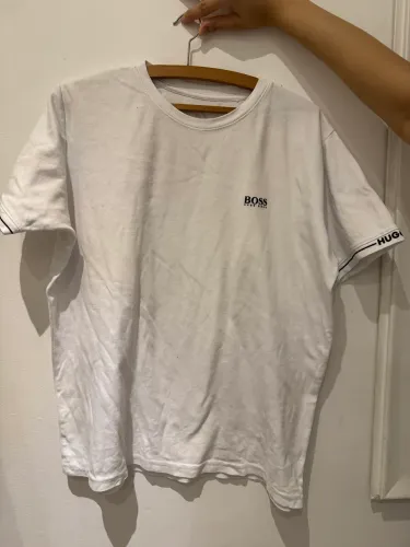 Camiseta Hugo boss esportiva Branca