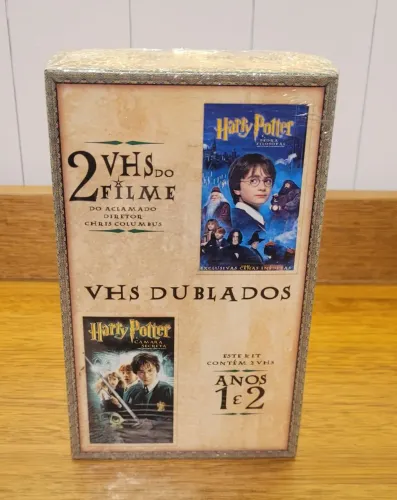 Box Vhs Harry Potter Lacrado!