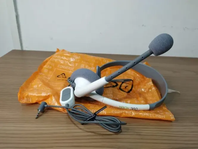 Fone Headset Xbox 360 Original Novo + Embalagem