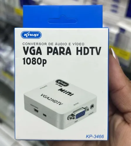 Conversor VGA para HDMI - Entrega Grátis