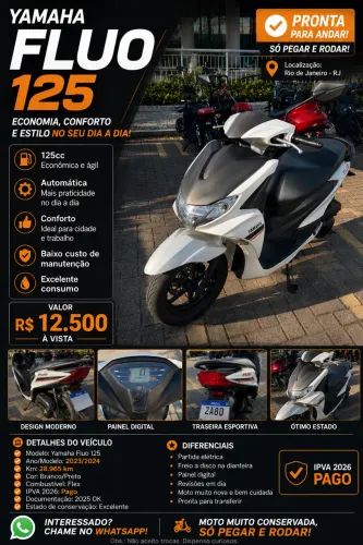 Yamaha Fluo 125cc