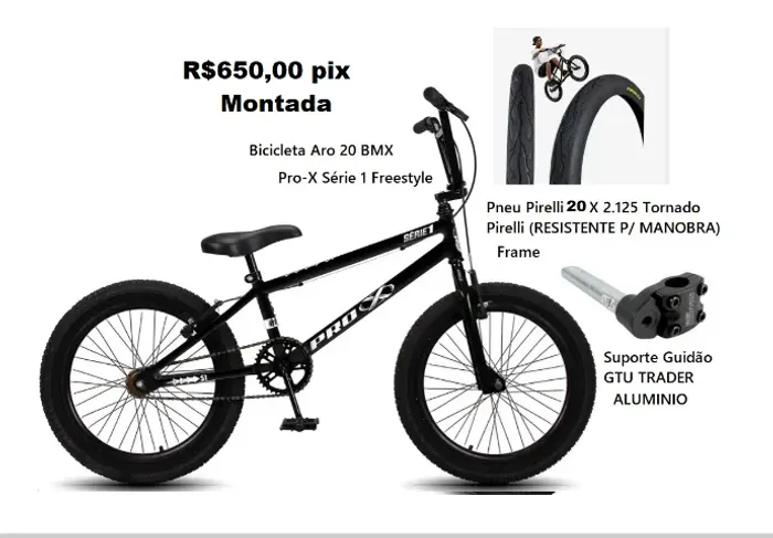 Bicicleta Grau Manobras 20 criança e adulto 