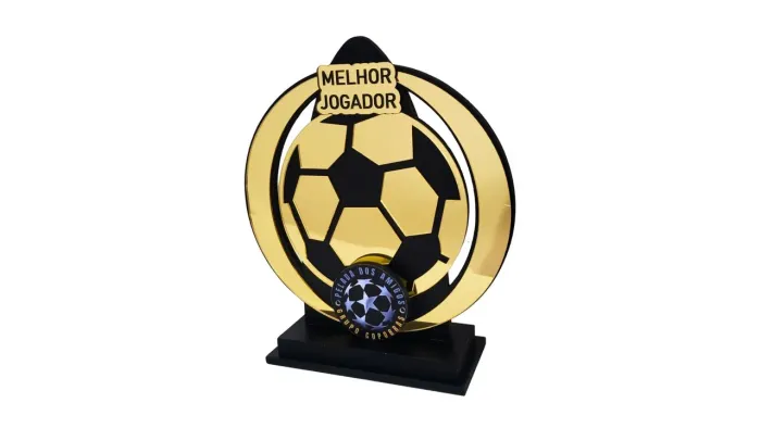 Troféus personalizados feito em MDF ?