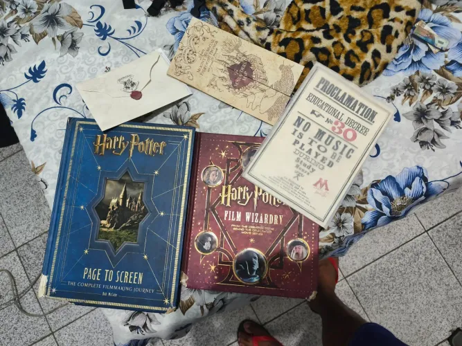 Livro edição Wizard World original HP.