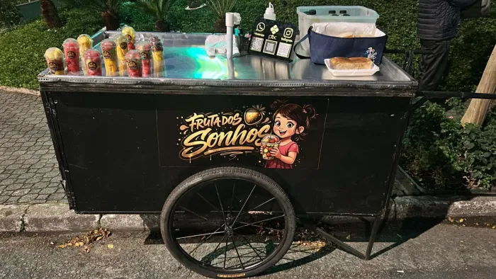 Carrinho de fruta